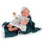 Кукла-бебе Мария, с рокля и одеялце, Asi dolls