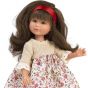 Кукла Силия с рокля на цветя, 30 см, Asi dolls
