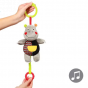  Babyono Плюшена играчка C-MORE Музикален хипопотам с гризалка 639