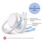 Ортодонтична залъгалка Ultra Air Philips AVENT SCF086/76 с декорация Мече в кутия за стерилизиране