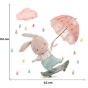 Sipo Детски стикер за стена - зайче с чадър PAT38458