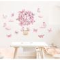 Sipo Детски стикер за стена - красиви розови пеперуди PAT38457