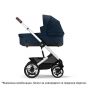 Бебешка количка Cybex Talos S Lux 2023 сребристо шаси, Ocean Blue