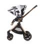 Chipolino детска количка Елит 3в1до 22 кг., Черно и бяло