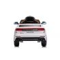 Chipolino Детска електрическа кола AUDI RS Q8 , бяла, EVA гуми, кожа