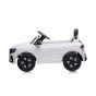 Chipolino Детска електрическа кола AUDI RS Q8 , бяла, EVA гуми, кожа