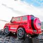 Chipolino Eлектрически джип Mercedes G63 AMG, Червен, EVA гуми, кожа