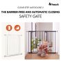 Hauck Предпазна преграда за бебе Clear Step Autoclose 2, White