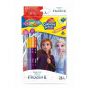 Colorino Двувърхи цветни моливи 12/24 цвята и острилка Frozen Disney 