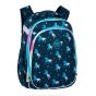 Coolpack Ученическа раница Turtle - Blue unicorn