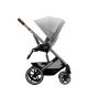 Cybex Бебешка количка Balios S Lux 2023 сребристо шаси, Lava Grey