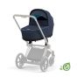 Cybex Кош за новородено Cybex Priam 4 e-PRIAM Lux Eco, Dark Navy