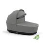 Cybex Кош за новородено Cybex Priam 4 /e-PRIAM Lux Eco, Pearl Grey