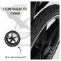 Hauck Бебешка лятна количка триколка Runner 2, Black