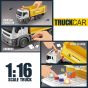 Детски камион самосвал Truck Car с музика и светлини, 1:16