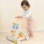 Детски дървен уокър - проходилка Робот
