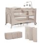 Kinderkraft  Бебешка кошара с аксесоари JOY FULL 2, BEIGE