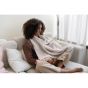 Doomoo Пелена за кърмене със силиконов ринг Mom n Play - Tetra Almond