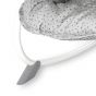 Lorelli Бебешки шезлонг с гриф Dream Time, Grey Elephant