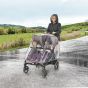Дъждобран за количка за близнаци Reer RainCover Twin