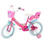E&L Cycles Детски велосипед с помощни колела, Barbie, 16 инча
