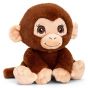 Маймунка, екологична плюшена играчка от серията Keeleco, 16 см., Keel Toys