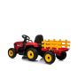 Chipolino Електрически Трактор с ремарке, червен
