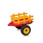 Chipolino Електрически Трактор с ремарке, червен