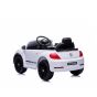 Акумулаторна кола Chipolino VW BEETLE DUNE CONVERTIBLE,  бял