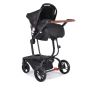 Cangaroo Комбинирана детска количка  ELLADA 3В1, Черна