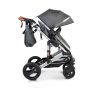 Moni Комбинирана детска количка GALA, Черна