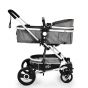 Moni Комбинирана детска количка GIGI, Тъмносива