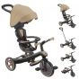 Globber Триколка 4 в 1 EXPLORER TRIKE със сенник в бежов цвят