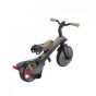 Globber Триколка 4 в 1 EXPLORER TRIKE със сенник в бежов цвят