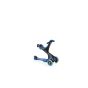 Тротинетка с родителски контрол 5 в 1 Go Up Comfort Lights - синя Globber