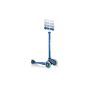 Тротинетка с родителски контрол 5 в 1 Go Up Comfort Lights - синя Globber