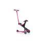 Тротинетка с родителски контрол 5 в 1 Go Up Comfort Lights - розова Globber
