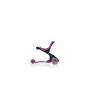 Тротинетка с родителски контрол 5 в 1 Go Up Comfort Lights - розова Globber