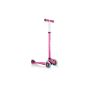 Тротинетка с родителски контрол 5 в 1 Go Up Comfort Lights - розова Globber