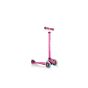 Тротинетка с родителски контрол 5 в 1 Go Up Comfort Lights - розова Globber