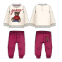 Guess Bear Бебешки сет за момиче CREAM WHITE