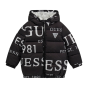 Guess Детско унисекс зимно яке Oversize JET BLACK