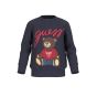 Guess Bear Плътна блуза с мече SMART BLUE