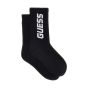 Guess Детски чорапи с надпис унисекс JET BLACK