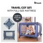 Hauck Бебешка кошара Sleep N Play SQ, Dark Blue