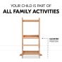 Hauck Помощна кула Монтесори Learning Tower Learn N Explore, White
