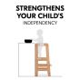 Hauck Помощна кула Монтесори Learning Tower Learn N Explore, White