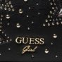 Guess детска черна чанта със звезди NIKIAH