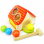 Дървена къща с чукче и топки, Andreu Toys