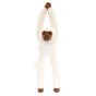 Плюшена играчка маймунка със звук, 47 см, бяла, Keel Toys